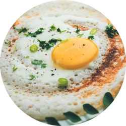Egg Ghee Dosa